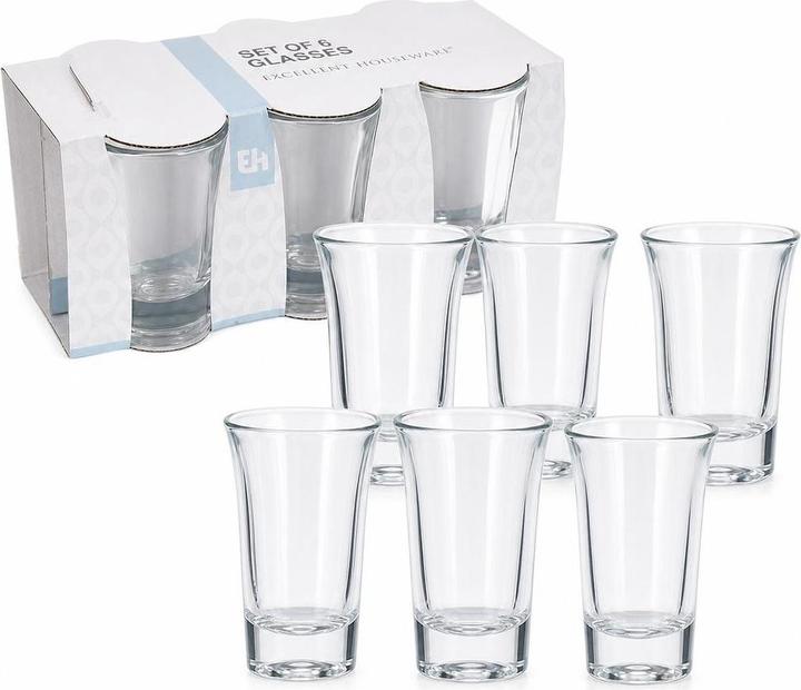 Immagine prodotto Excellent Houseware Schnapsglas (6x, Bicchiere di vetro)