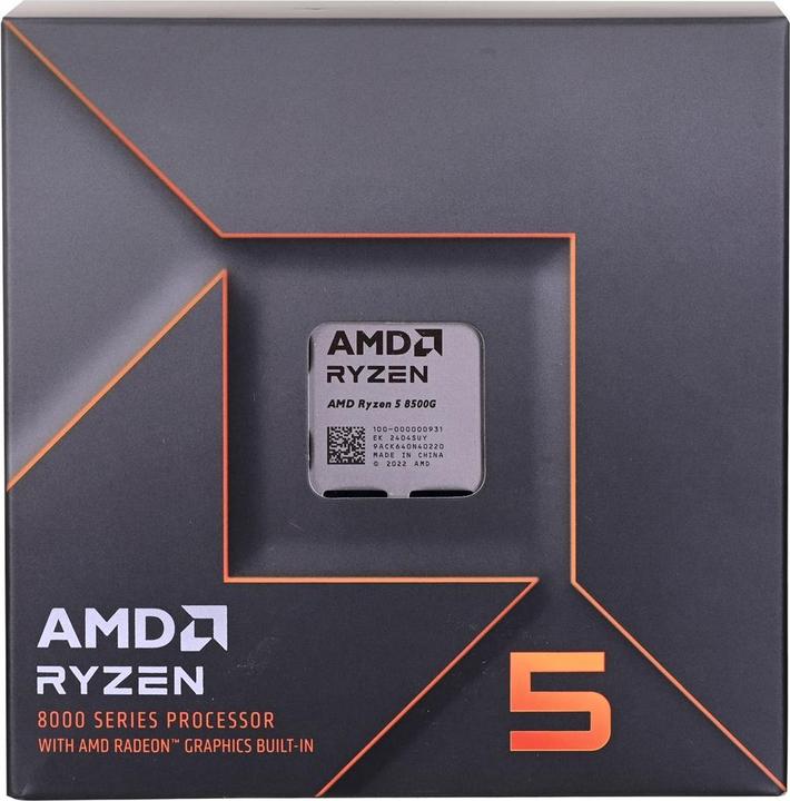 Actual product image AMD Ryzen 5 8500G (AM5, 3.50 GHz, 6 -Core)