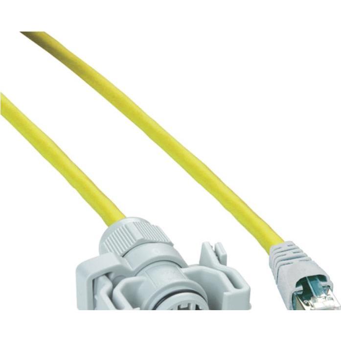 Metz Connect E-DAT Industry Patchkabel V6 (S/FTP, CAT6, 2 m), Netzwerkkabel