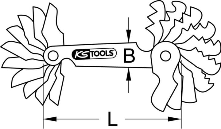 Immagine prodotto KS Tools 301.0095 (6.65 cm)