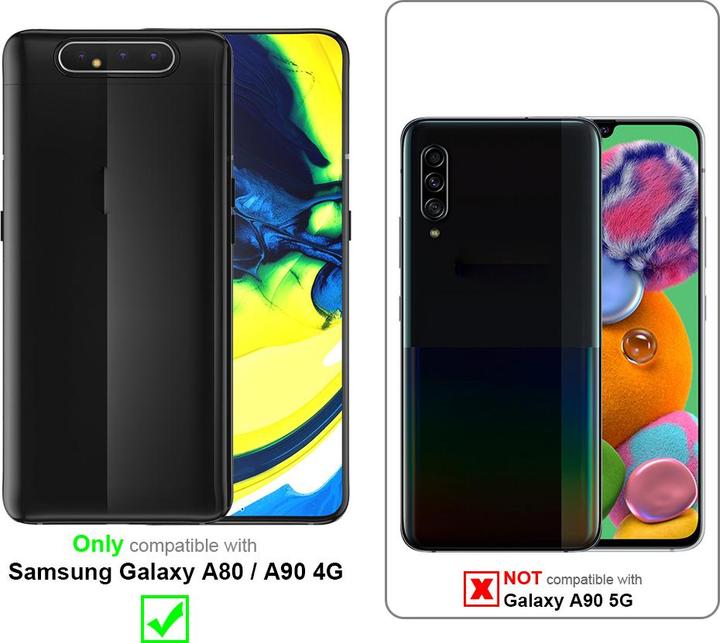 Actual product image Cadorabo Case for Samsung Galaxy A80 / A90 4G with belt clip (Samsung Galaxy A80)
