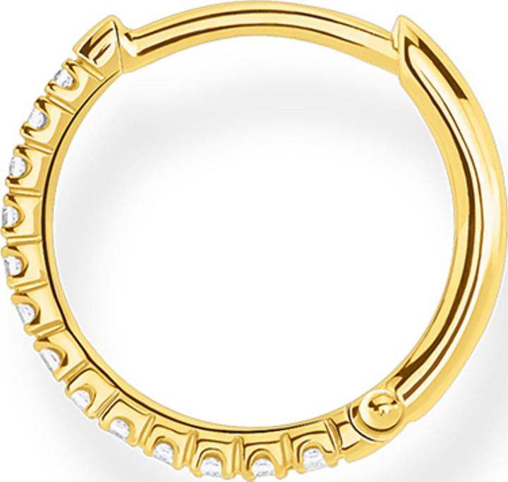 Actual product image Thomas Sabo Creole (925 silver, 750 yellow gold gilding)
