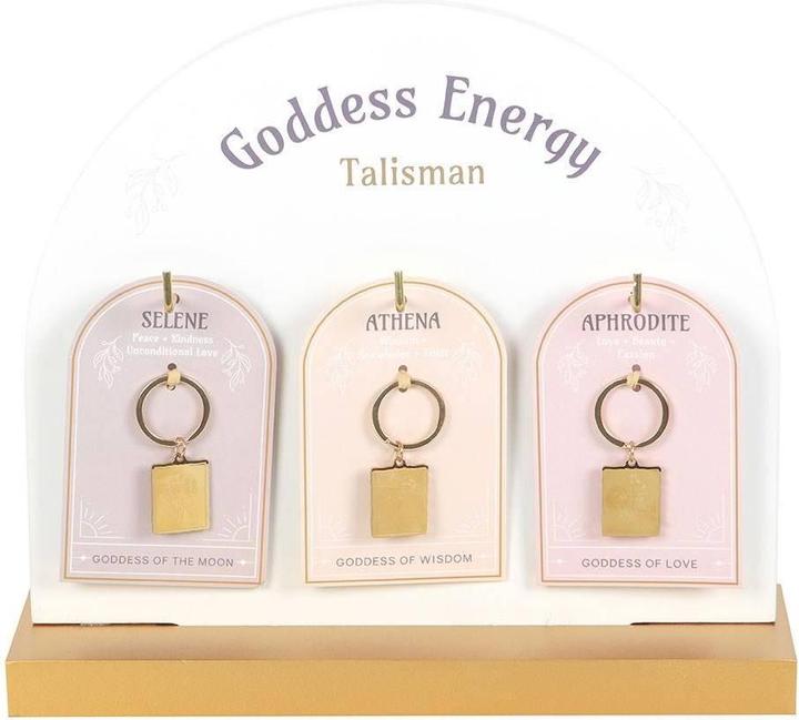Actual product image Something Different Goddess Talisman Keyring (Pack of 24)