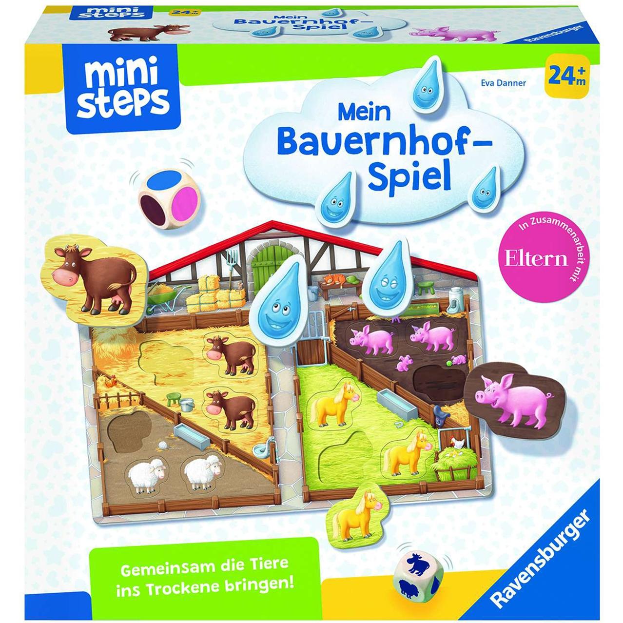 Ministeps Unser Bauernhof-Spiel (Deutsch)