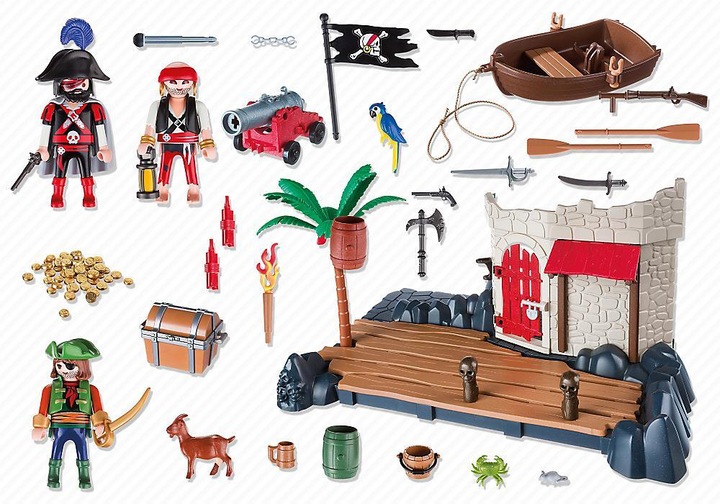 Image du produit Playmobil SuperSet Forteresse des pirates (6146)