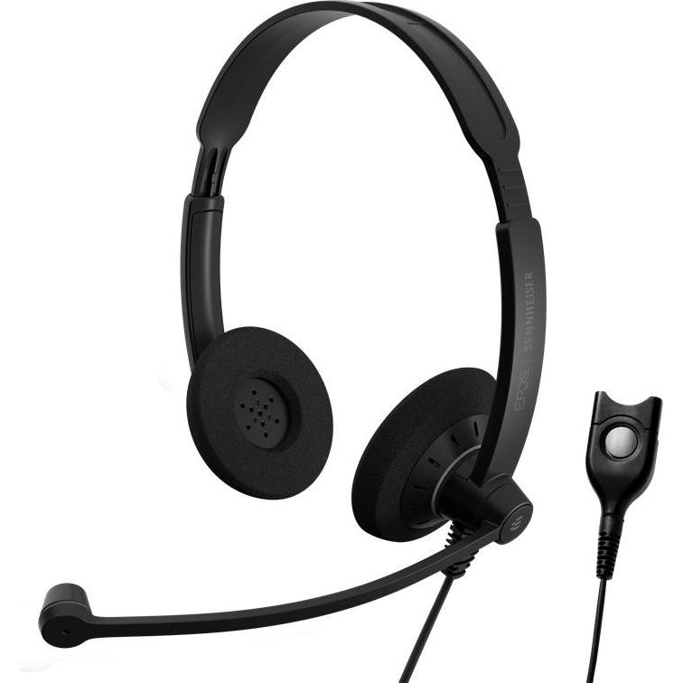 EPOS SC 60 (Kabelgebunden), Office Headset, Schwarz