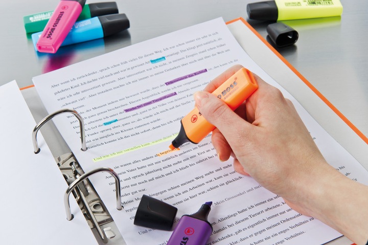 Produktbild STABILO BOSS ORIGINAL Textmarker (Orange, 2 mm, 1 x)