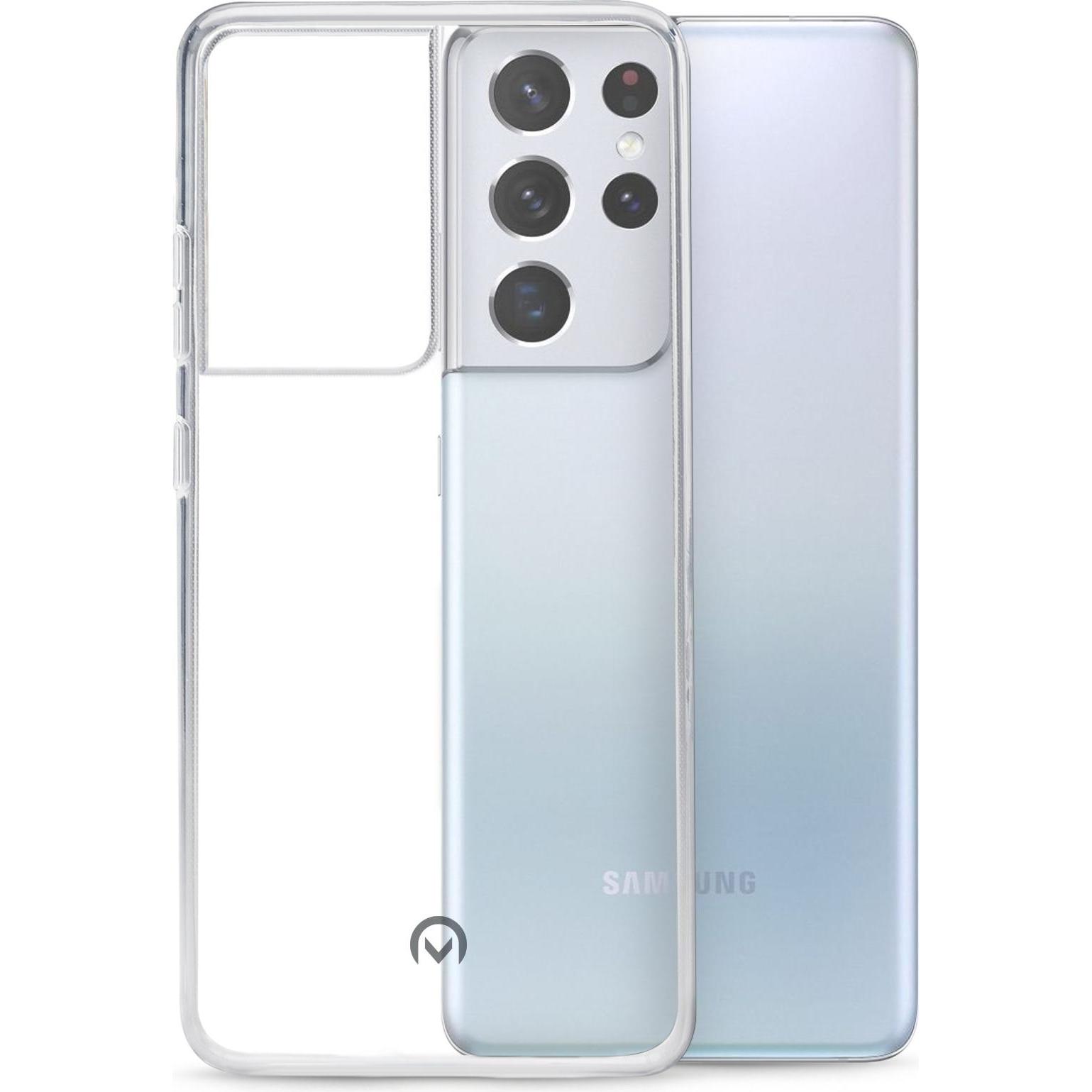 Mobilizera Mobilize Gelly Cover Til Samsung Galaxy S21 Ultra Clear (Samsung Galaxy S21 Ultra), Smartphone Hülle, Transpa...