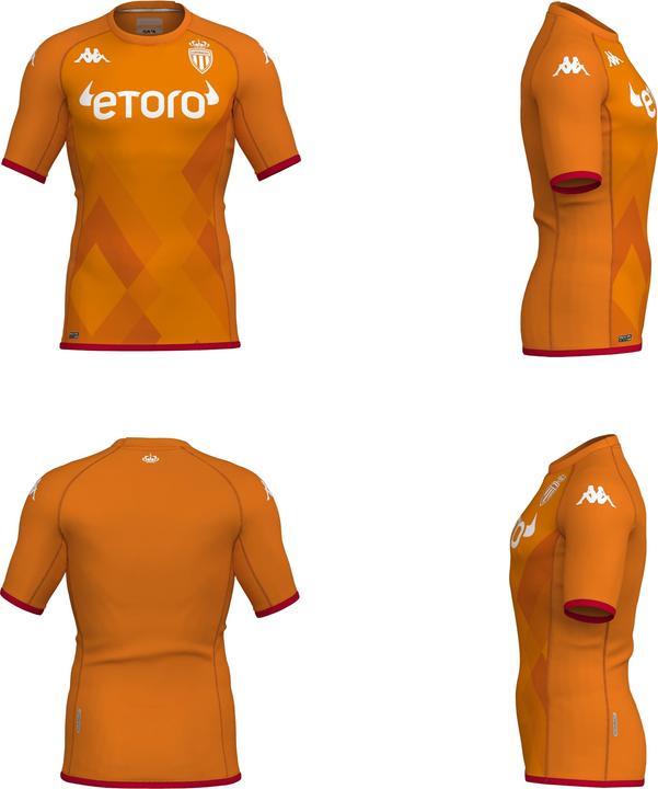 Kappa Torwarttrikot AS Monaco Kombat Pro 2022/23 (L)