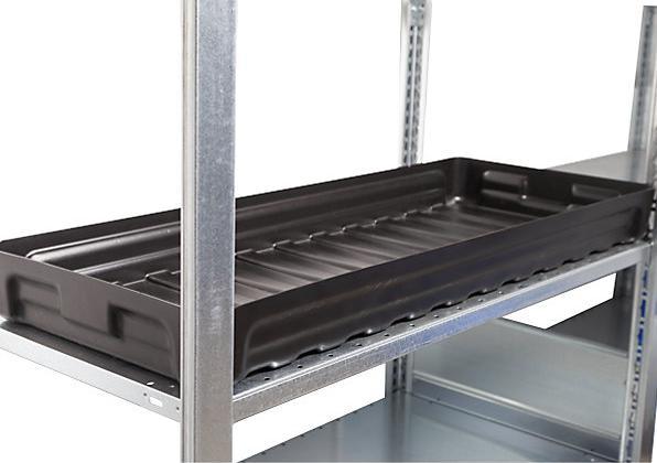 Immagine prodotto eurokraft pro Vasca in PE per scaffali per piccole taniche