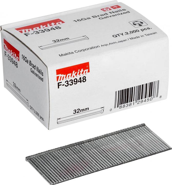 Makita Stauchkopfnagel 1,6x32mm F-33948 2000 pcs.