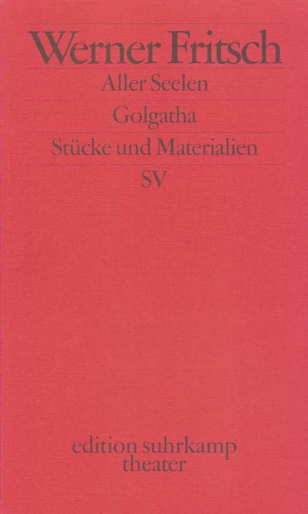 Produktbild Golgatha. Aller Seelen (Deutsch, Werner Fritsch, 2000)