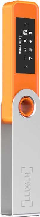 Produktbild Ledger Nano S Plus - Orange (Litecoin, Dash, Bitcoin, Dogecoin, Ethereum Classic)