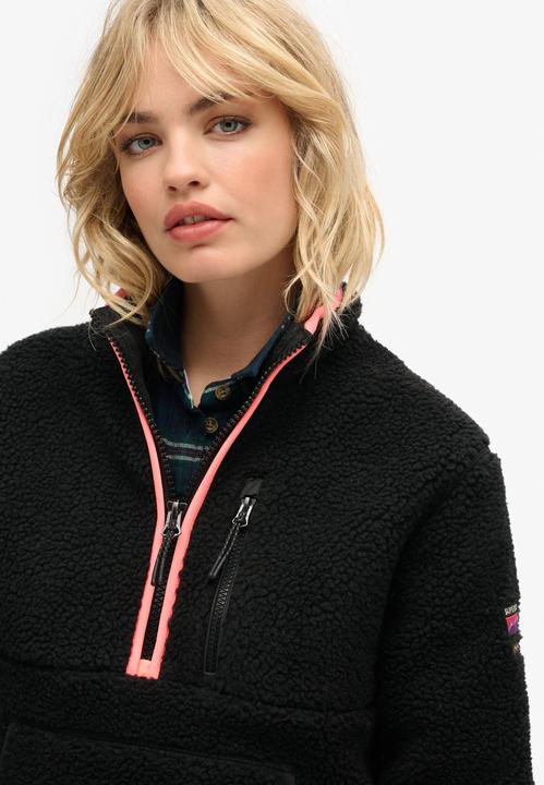 Produktbild Superdry Outdoor Fleecejacke mit halbem Reissverschluss (10XL)