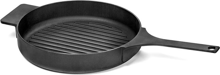 Serax Bratpfanne Grillpan SURFACE schwarz (26 cm, Grillpfanne, Gusseisen)