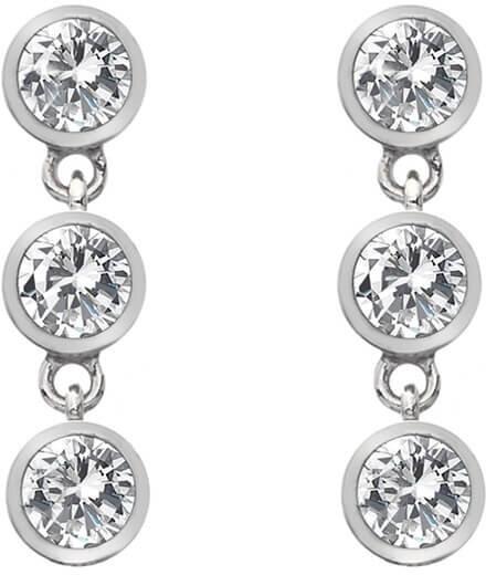 Immagine prodotto Hot Diamonds Orecchini in argento con topazi e diamanti autentici Willow DE585