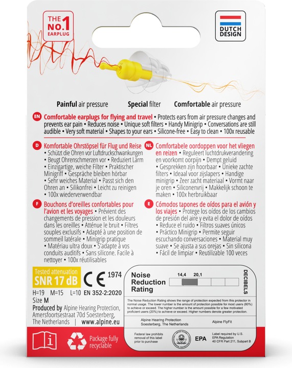 Actual product image Alpine FlyFit (2 x)