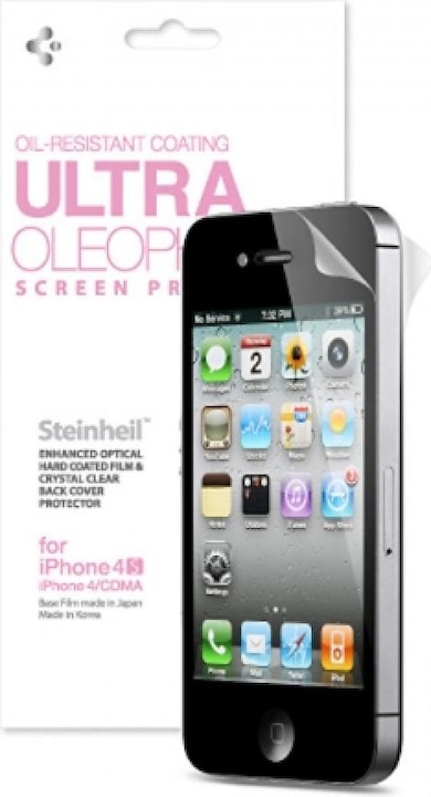 Immagine prodotto Spigen Steinheil iPhone 4 / 4S SGP Pellicola ultra protettiva resistente all'olio (1 Pezzo/i, Apple iPhone 4)