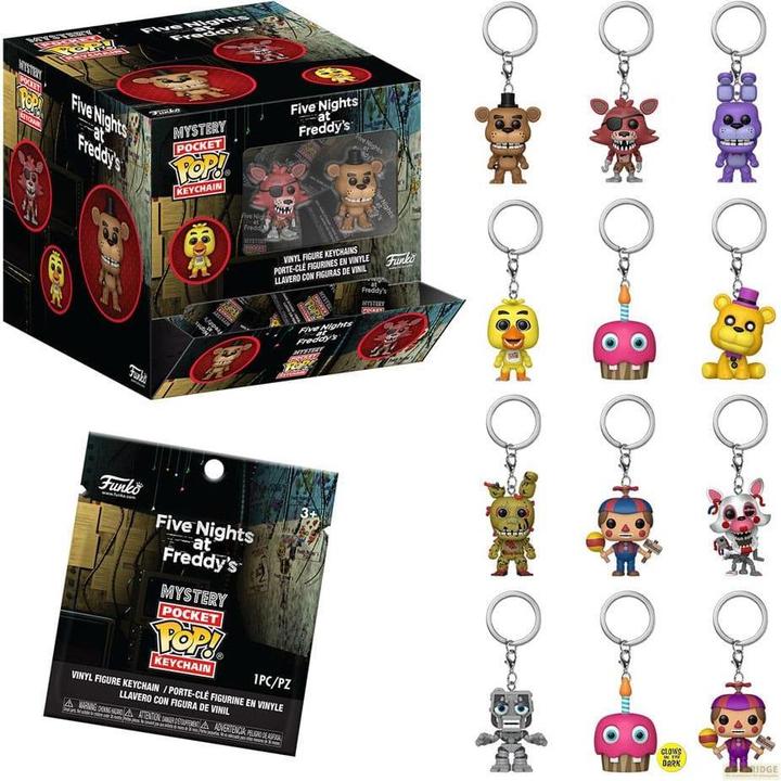 Funko Five Nights at Freddy's POP! Vinyl Schlüsselanhänger 4 cm Classic Display (12)