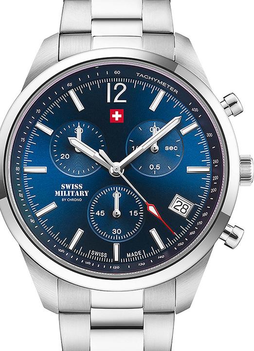 Actual product image Swiss Military SM34097.03 Chronograph Men's Watch 42mm 5ATM (Chronograph, 42 mm)