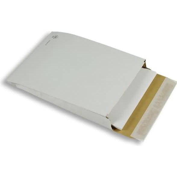 Blanke, Versandtasche + Luftpolstertasche, Polsterfaltentaschen 229x324x50mm C4 140g/qm HK VE=100 Stück weiss (1 x)