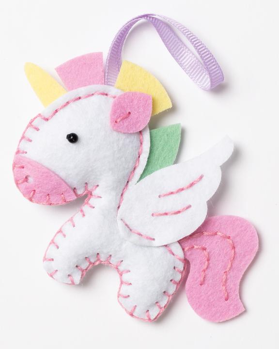 Actual product image Magni Mini Felt Sewing Set Horse 11 pieces