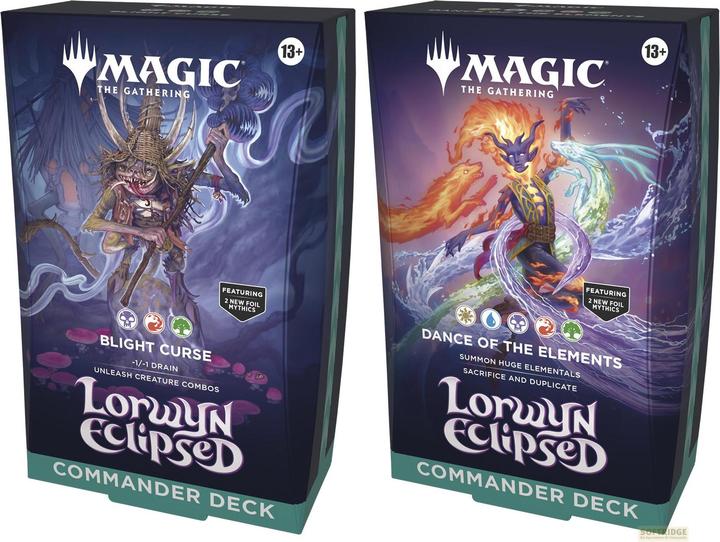 Magic the Gathering MTG: Lorwyn Eclipsed - Commander Deck Set -E- (Englisch, Box Set & Collection)