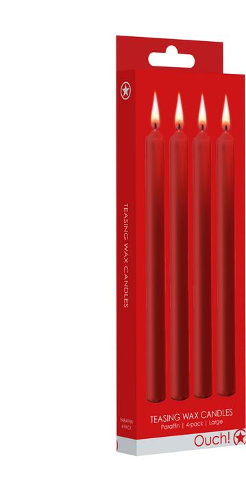 Produktbild Ouch! Teasing Wax Candles Large - Parafin - 4-pack