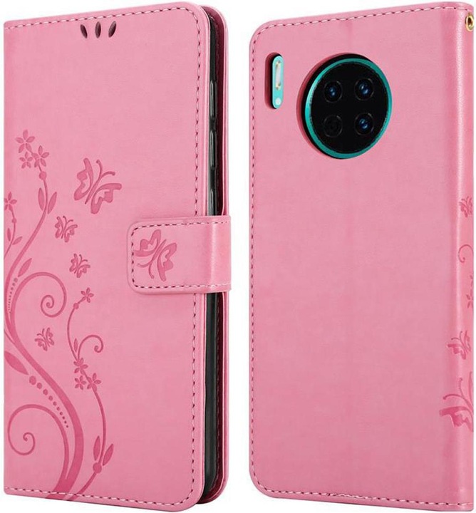Produktbild Cadorabo Flower Book Cover (Huawei Mate 30)