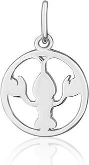 JVD Cancer Sign Silver Pendant SVLP1080X6100RA