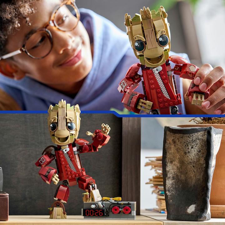 Immagine prodotto LEGO Marvel Super Heroes Groot in tenuta da Ravager (76341, LEGO Marvel)
