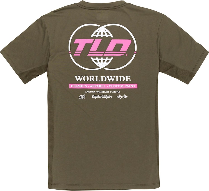 Produktbild Troy Lee Designs Skyline SS Ride Tee, Worldwide, caper, XXL (XXL)