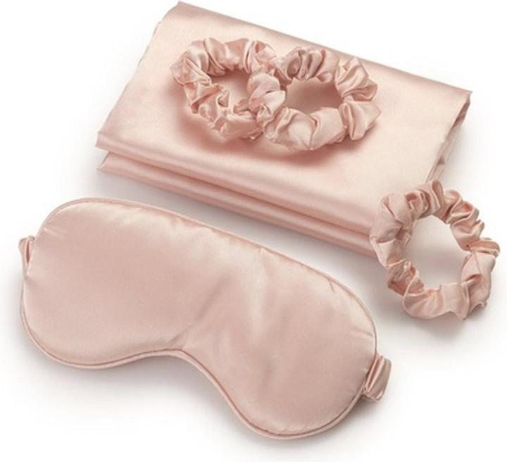 Immagine prodotto Zoë Ayla Collezione Silky Beauty Sleep rosa (Set di cravatte per capelli)