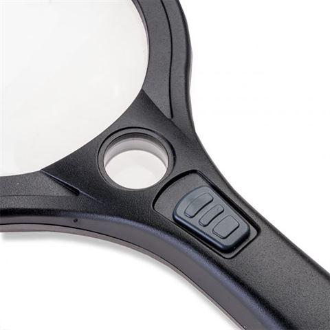 Immagine prodotto Carson Lente d'ingrandimento manuale asferica 2x110 mm AS-95 con LED