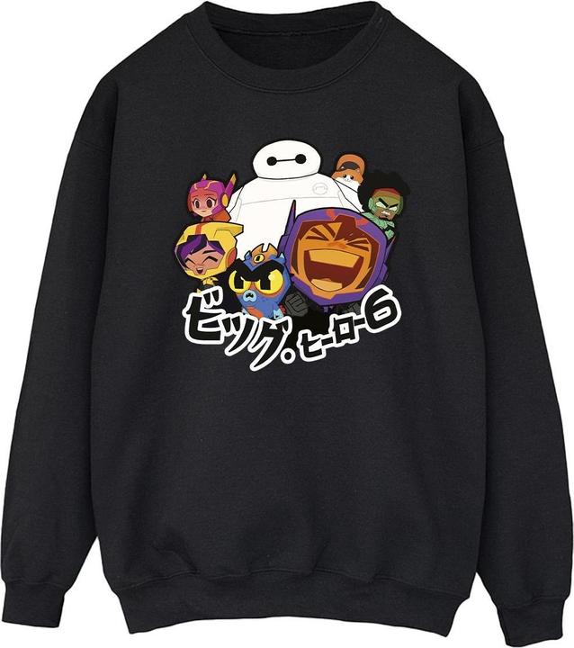 Produktbild Disney Big Hero 6 Baymax Group Manga Sweatshirt (L)