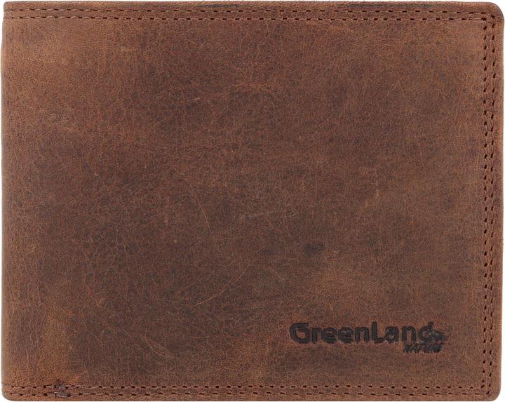 Immagine prodotto Greenland Nature Portafoglio Montenegro RFID in pelle 12,5 cm