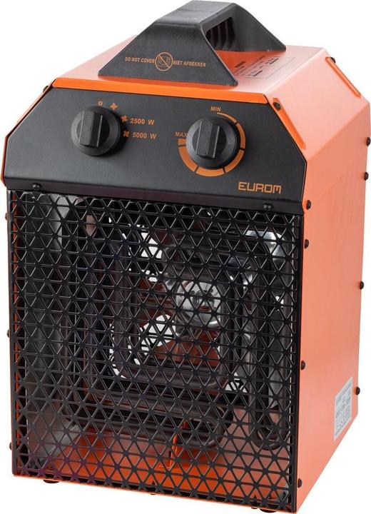 Eurom Electric fan heater Delta 5000 W IP 24 (splash-proof) (5000 W)