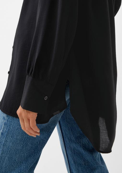 Produktbild s.Oliver Bluse Crêpe-Bluse aus Viskosemix (36)