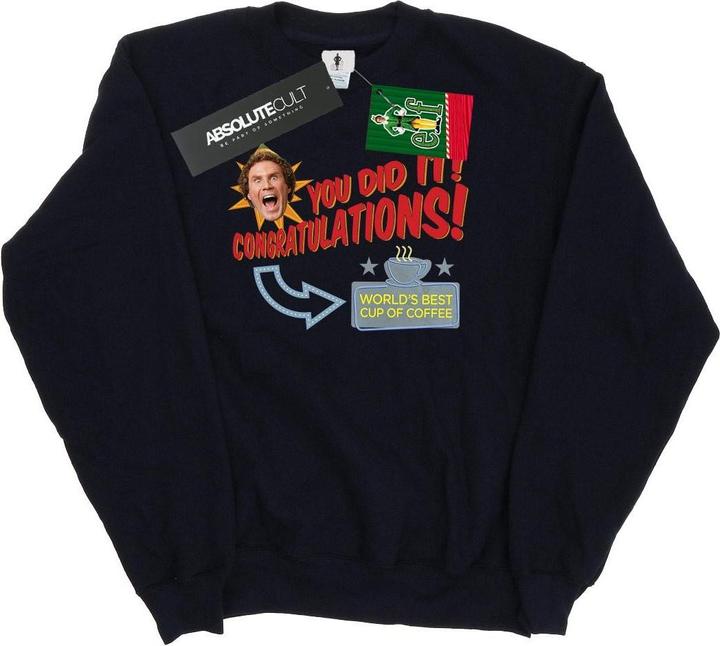 Image du produit Elf - Sweat WORLD'S BEST COFFEE - Femme (XXL)