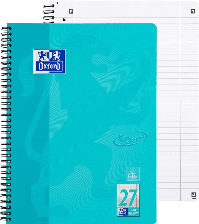 Produktbild Oxford Collegeblock Touch (A4+, Liniert, Harter Einband)
