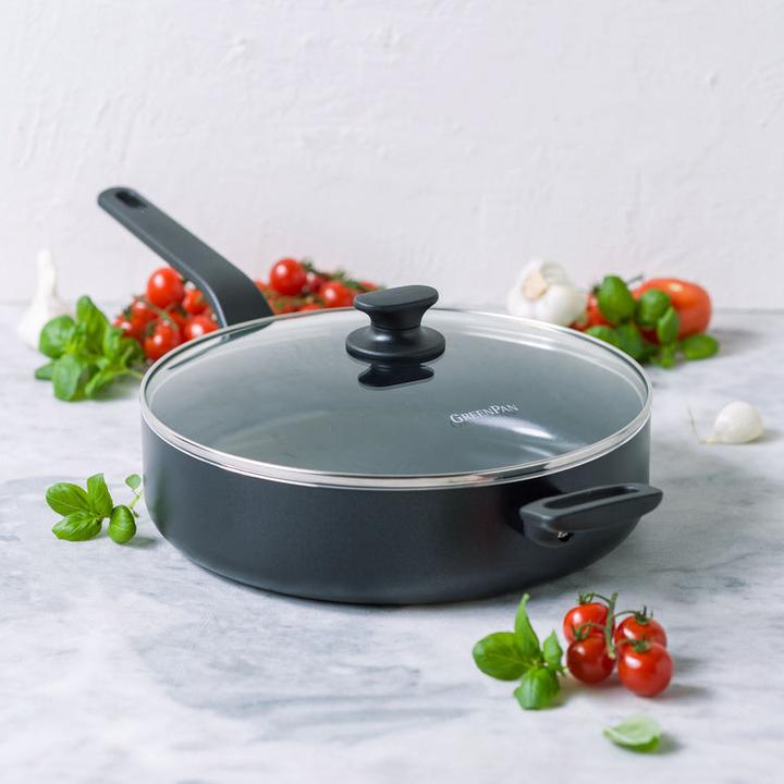 Actual product image Greenpan Essence (Casserole + Stewpot, Frying pan, Aluminium, 28 x 55.70 cm)