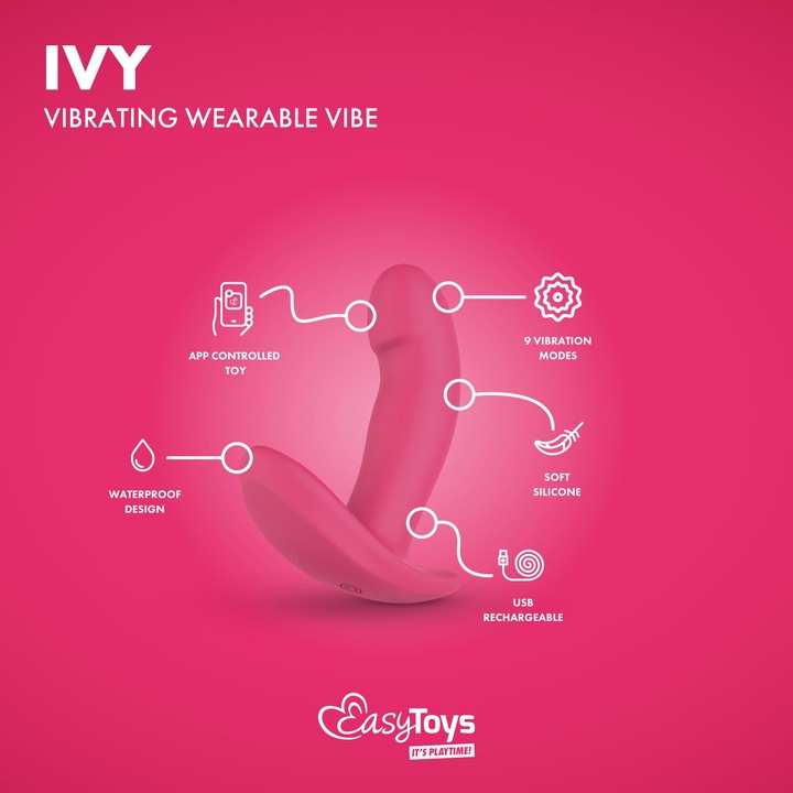 Immagine prodotto Easytoys EasyConnect - Vibratore indossabile controllato tramite app
