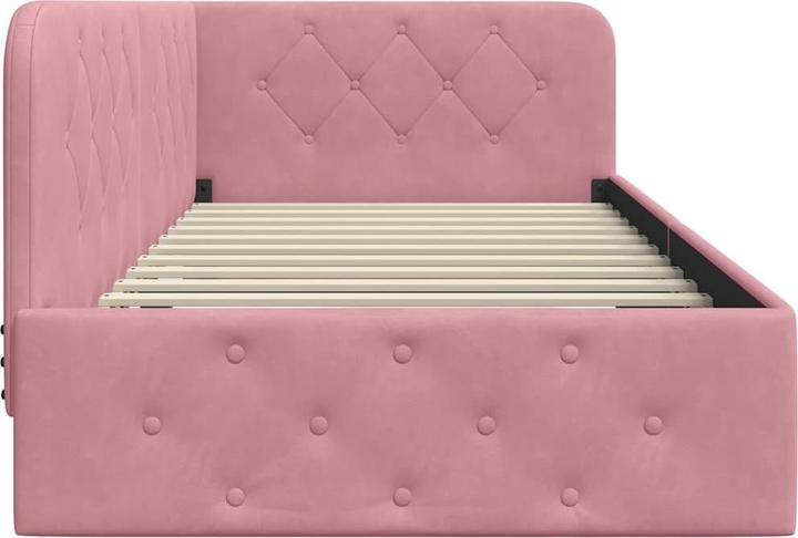 Image du produit vidaXL Eckbettgestell (90 x 200 cm)