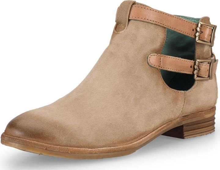 Produktbild Felmini Die Felmini-Stiefelette aus weichem Leder, besticht durch ihr auffälliges Design mit zwei Schliessen (37)