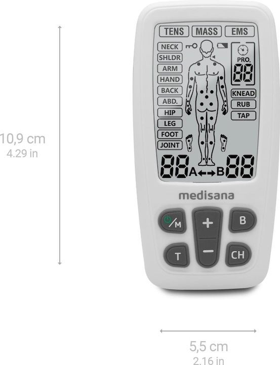 Actual product image Medisana TT 200 Tens 3in1