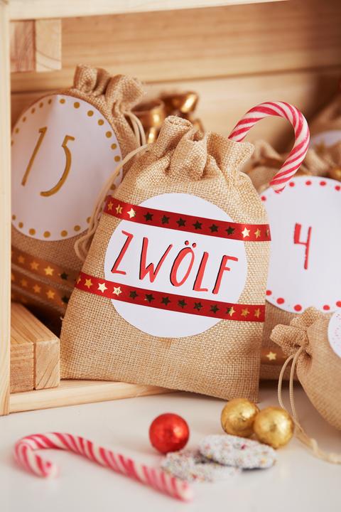 Immagine prodotto VBS Sacco di juta XXL "11 x 16 cm", bianco naturale, 100 pezzi (100x)