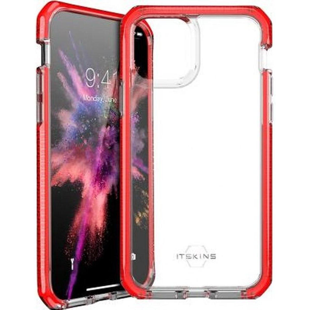 Thumbnail - Itskins Supreme Clear (Apple iPhone 11 Pro), Smartphone Hülle, Transparent, Rot