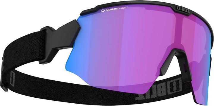 Actual product image Bliz Breeze Small (Matt Black, Light Begonia / Blue Multi)