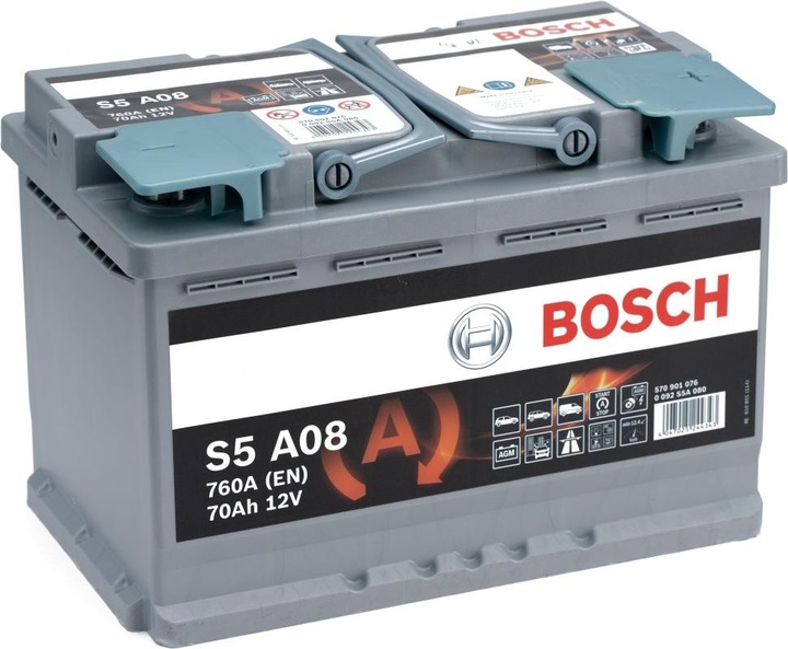 Immagine prodotto Bosch Automotive S5 A08 (12 V, 70 Ah, 760 A)