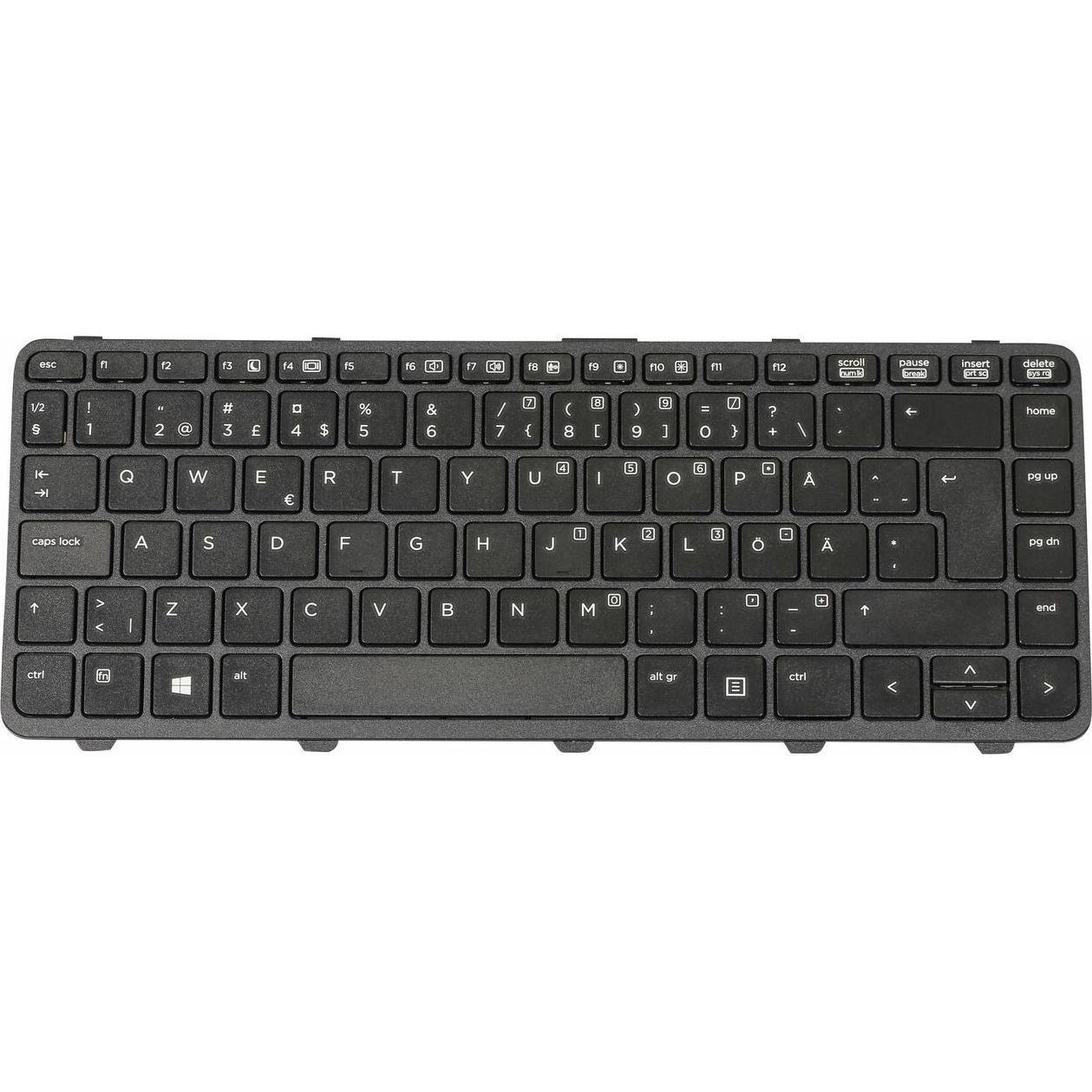 HP 731179-041 Keyboard ( DE), Notebook Ersatzteile, Schwarz